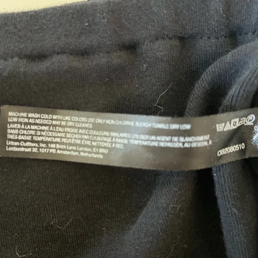 Free People My Little Micro Mini Cotton-Linen Skort black XS NWT - Picture 8 of 9